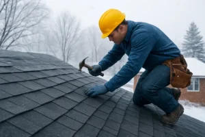 replace your roof before the winter to protect and insulate your home from harsh conditions