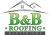 b&b roofing & exteriors logo